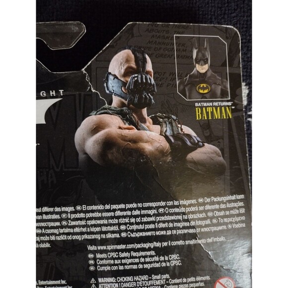 DC Batman Dark Knight Trilogy Bane Spin Master 85 Years 3.75” Figure NEW - Picture 7 of 8